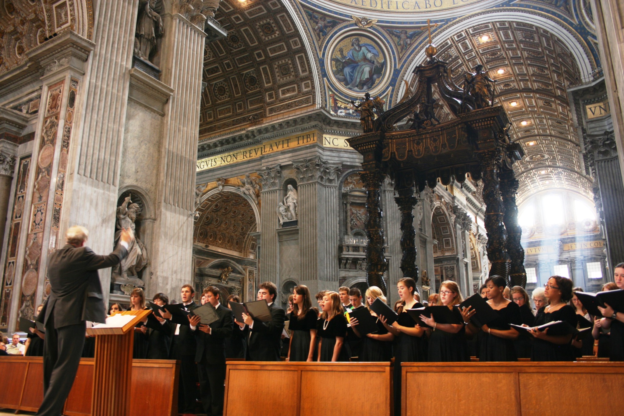 Raising the roof in the Vatican