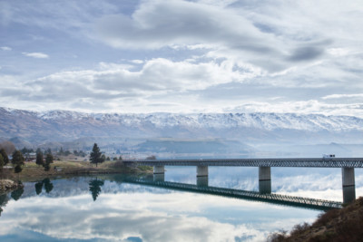 Maui Beach Bridge, South Island, New Zealand 2014.